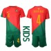 Maillot de foot le Portugal Ruben Dias #4 Domicile vêtements enfant Monde 2022 Manches Courtes (+ pantalon court)